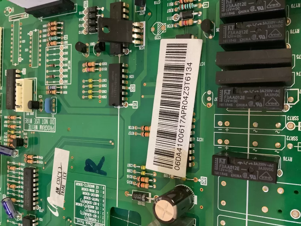 Samsung DA41 00617A Refrigerator Control Board AZ207394 | NRV914