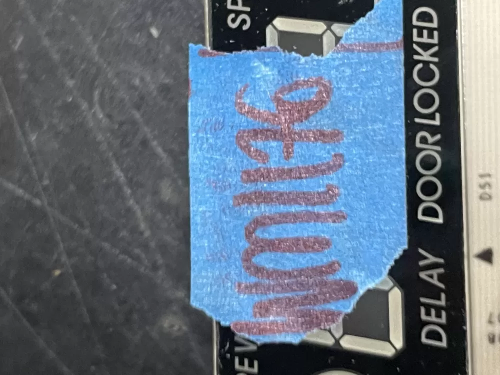 GE NS218306P05788 Main Control Board User Interface Set AZ12870 | 1176