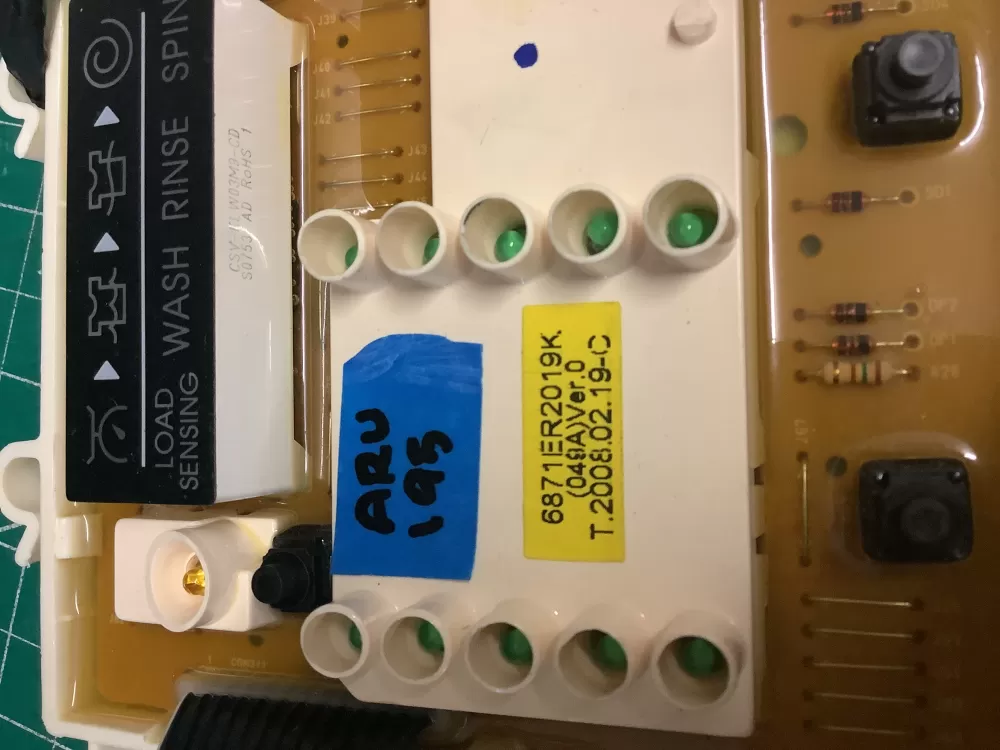 LG Kenmore 6870EC9230B 6871ER2019K Washer Control Board AZ206877 | ARV195