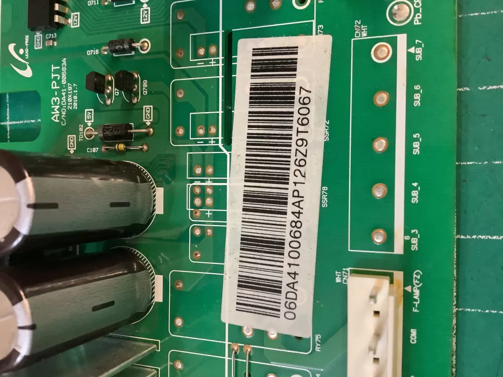 Samsung AP4700500 DA41 00684A Refrigerator Control Board AZ215593 | NR1333
