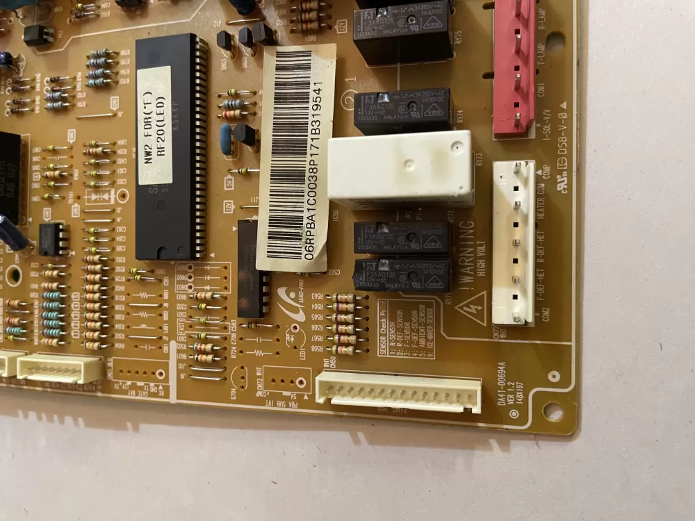 Samsung DA41 00694A Refrigerator Control Board AZ147025 | KM2465