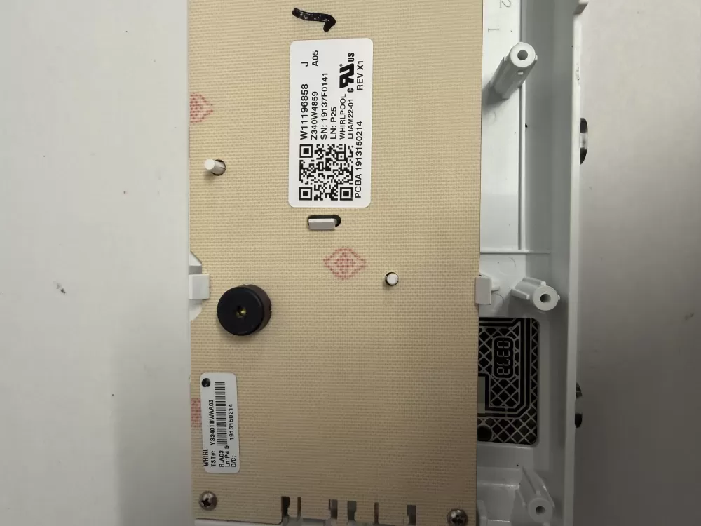 Maytag W11196858 Washer Control Board User Interface Display AZ227604 | KM448