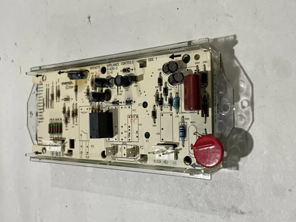  9761108 Range Control Board W/ Black Overlay