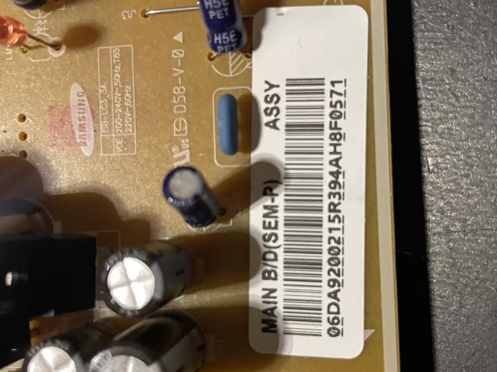 Samsung DA92-00215R Refrigerator Inverter Control Board AZ29209 | WM182