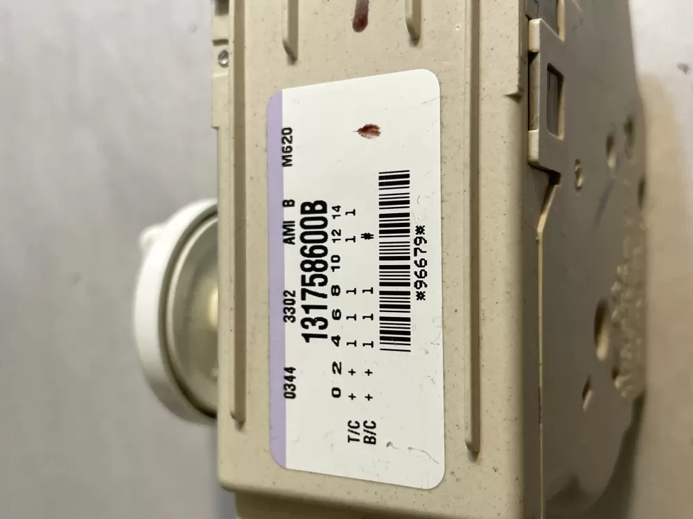 Frigidaire 131758600B GE Kenmore Washer Timer AZ194528 | Wm650