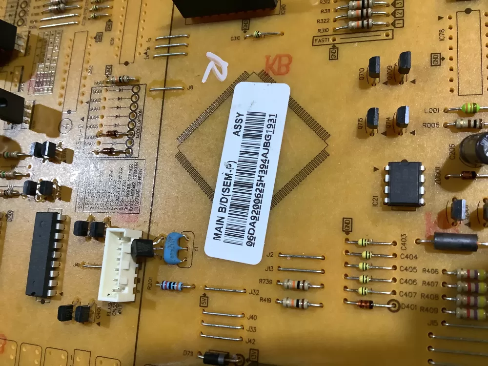 Samsung DA92 00625H Refrigerator Control Board AZ153151 | NR118