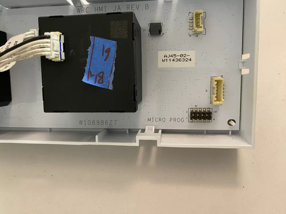 Whirlpool W11436324 Range Control Board Jenn Air User Interface AZ111123 | BK61