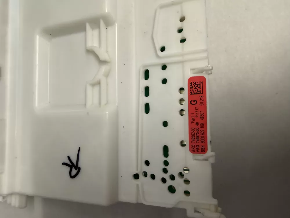 Bosch Siemens 9000 622 109 746562 01 Dishwasher Control Board AZ216780 | KM2662