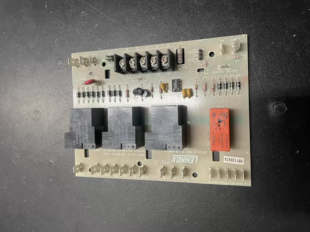 Lennox 091128474 BCC3-2 65K29 LB-90676 Furnace Control Circuit Board