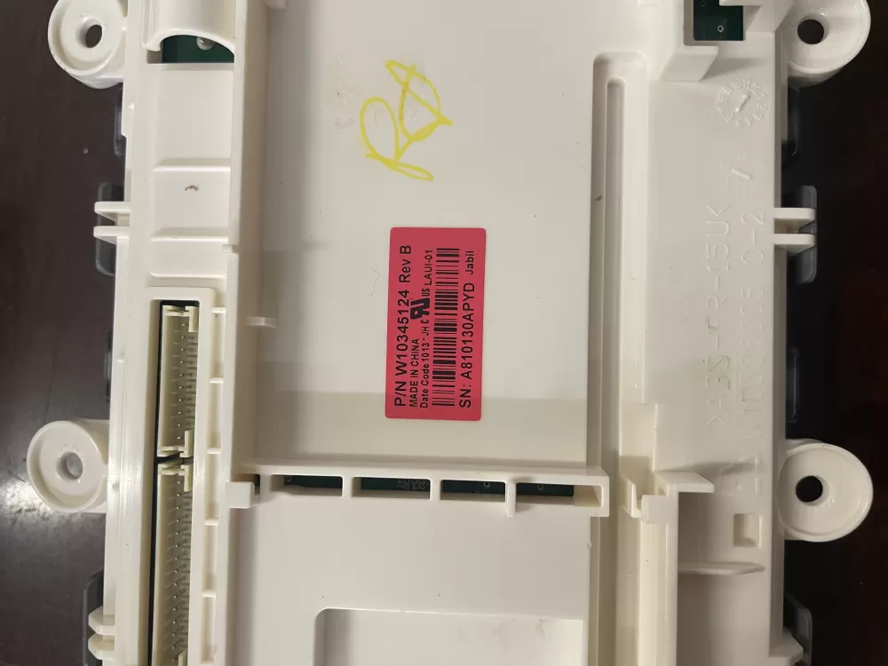 Maytag Whirlpool W10345124 Washer Control Board AZ37658 | KM238
