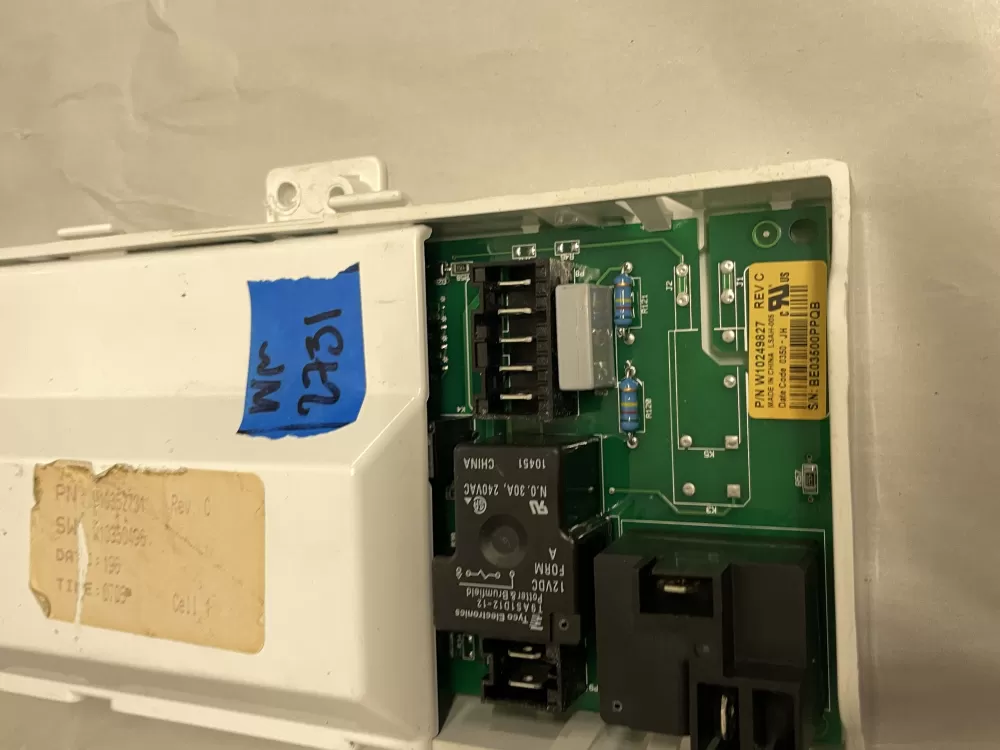 Whirlpool Maytag W10249826 W10249827 Dryer Control Board AZ207733 | Wm2731