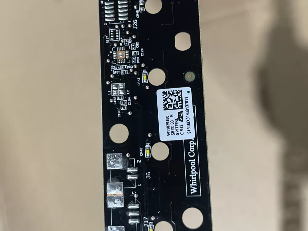 Whirlpool DIshwasher UI Board W11029450 W11029450B AZ85466 | Wmv288
