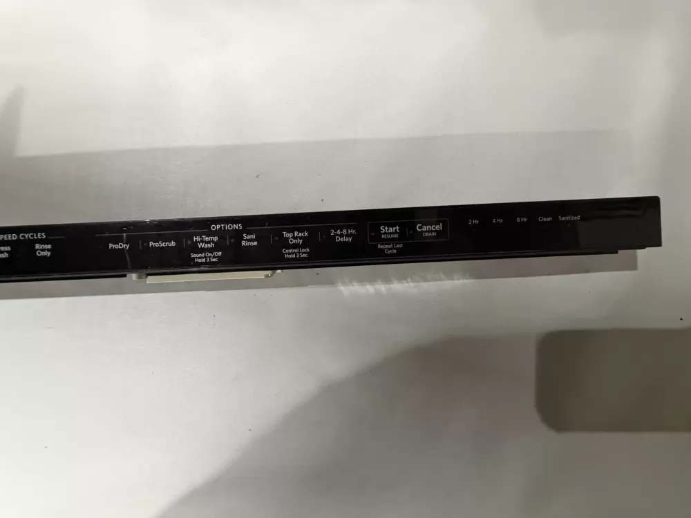 KitchenAid W10537423A Dishwasher Control Board Panel AZ228092 | KMV492