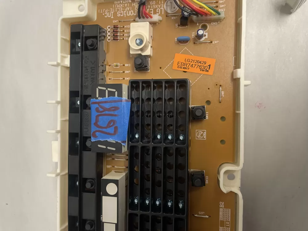 LG Kenmore EBR74776301 Washer Control Board Panel AZ208177 | KM2678