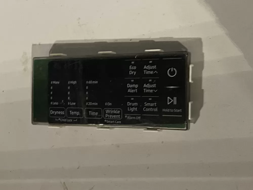 Samsung DC97-21502S Dryer Control Board Display AZ34753 | Wm214