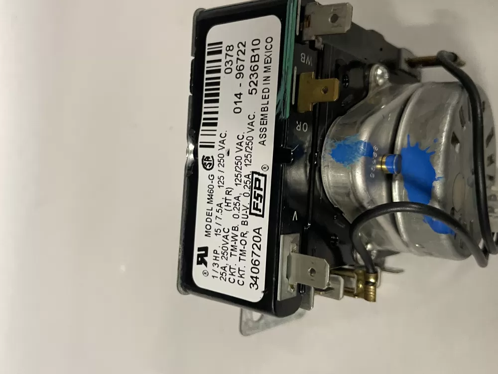 Whirlpool 3406720A PD00055932 3406720 529119 Dryer Timer AZ225783 | Wm639
