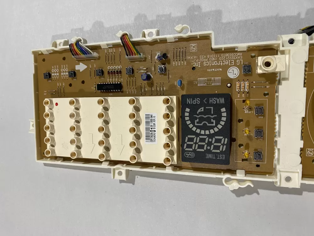 LG EAX32221203 EBR73823801 Washer Control Board AZ184289 | BKV859