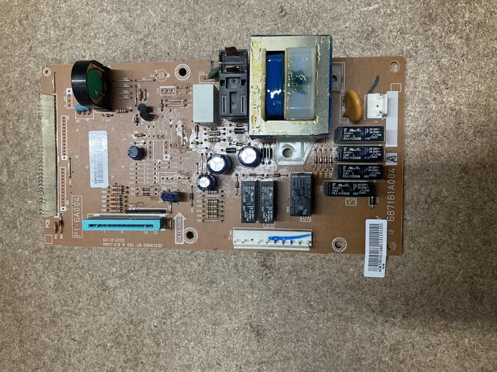 LG 687181A004A P1-6A004 Microwave Control Board