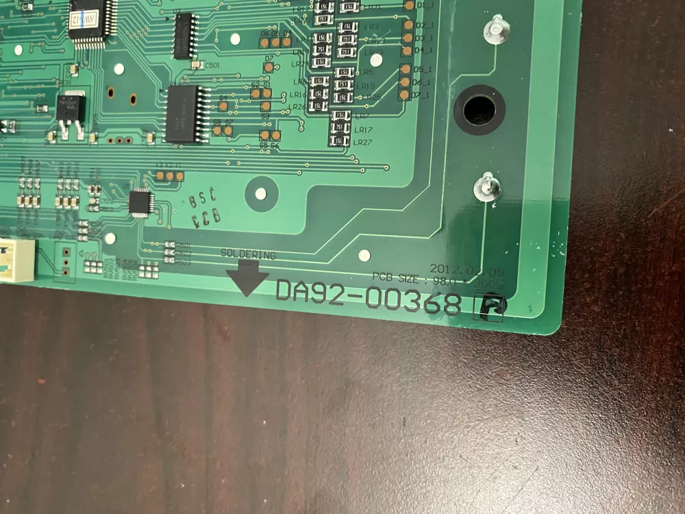 Samsung DA92 00368A Refrigerator Dispenser Board AZ39642 | BK564