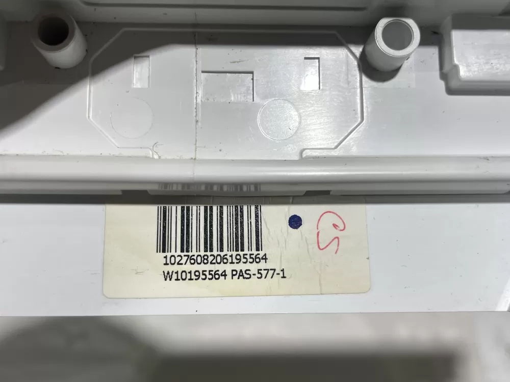 Whirlpool W10195564 Dishwasher Control Board Panel White AZ150465 | Wmv776