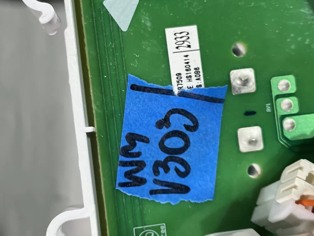 Kenmore EBR75092933 Washer Control Board Panel AZ172637 | Wmv303