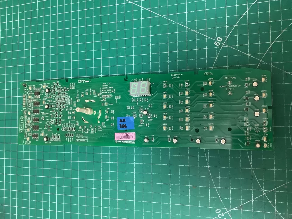 Whirlpool Kenmore W10131868 W10131874 Washer Control Board AZ226029 | AR306
