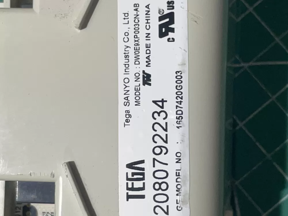 GE 165D7420G003 Dishwasher Electronic Control Board AZ196541 | Wmv283