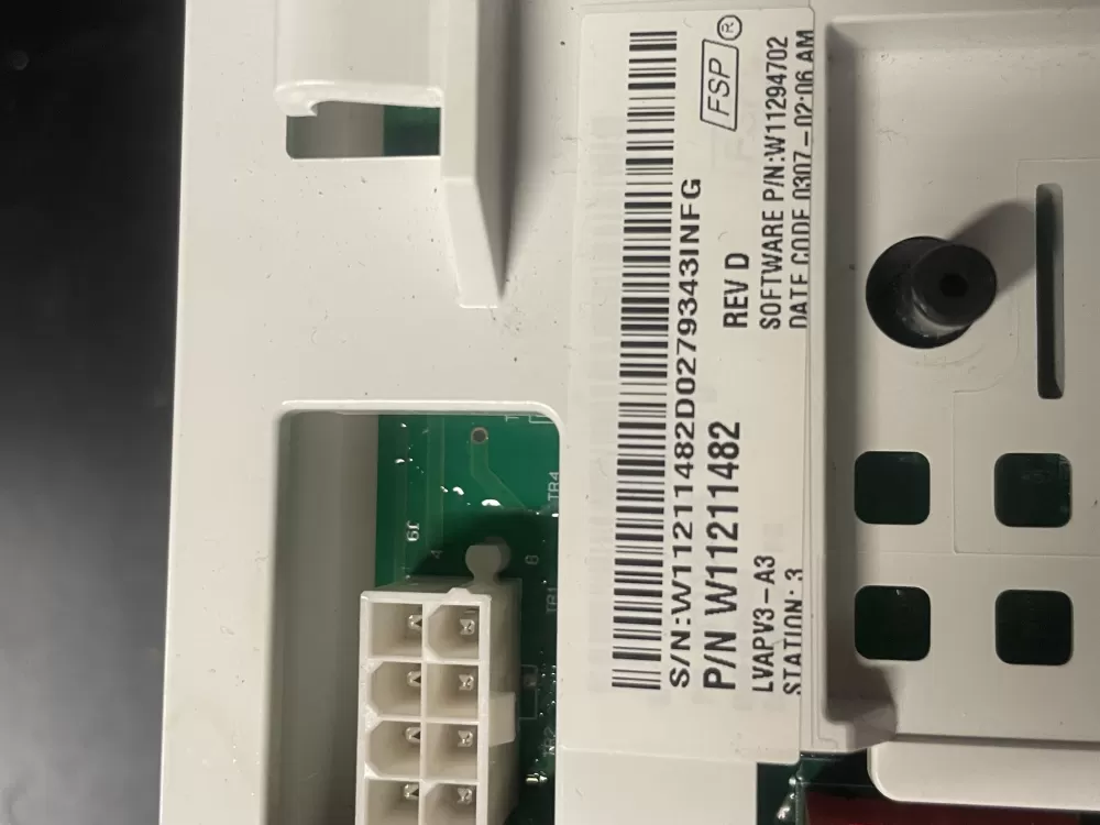 Whirlpool W11211482 W11256105 W11476586 W11498796 Washer Control AZ7731 | WM1038