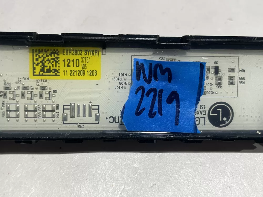 LG EBR38031210 Control Board AZ136587 | Wm2219
