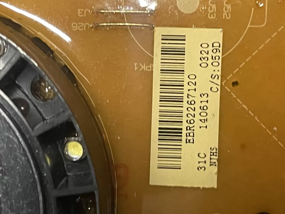 LG EBR62267120 Washer Control Board AZ20777 | WMV175