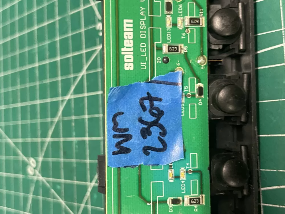 Whirlpool SOLTEAM U1_LED DISPLAY Control Board AZ204461 | Wm2367