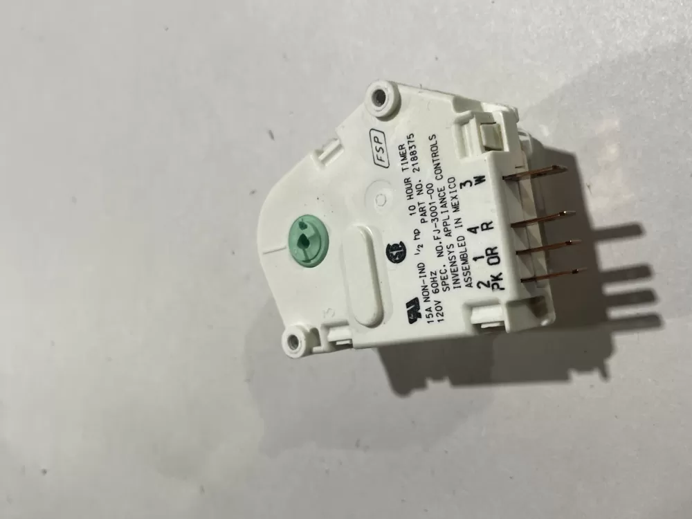 Whirlpool Kenmore W10822278 Refrigerator Defrost Timer AZ185859 | Wm2725