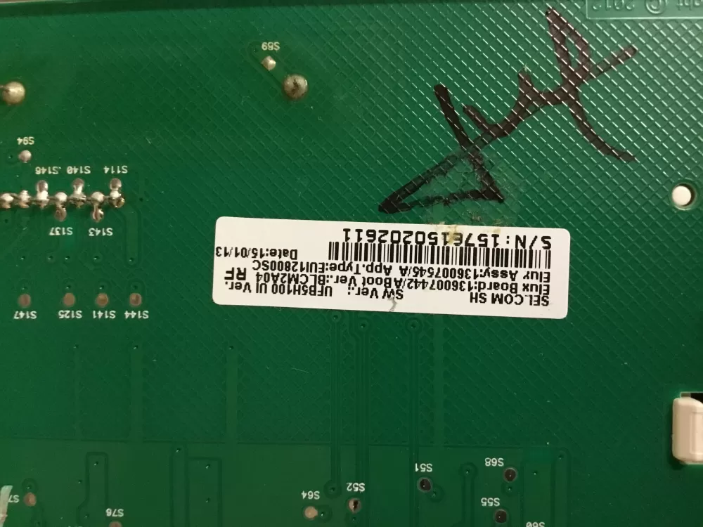 Electrolux 14010066603 136007545 Dryer UI Control Board AZ5099 | NR461