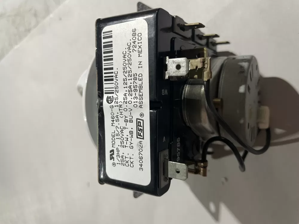 Kenmore 3406702A WP3976576 3406015 3406702 3976576 Dryer Timer AZ227791 | Wm1859