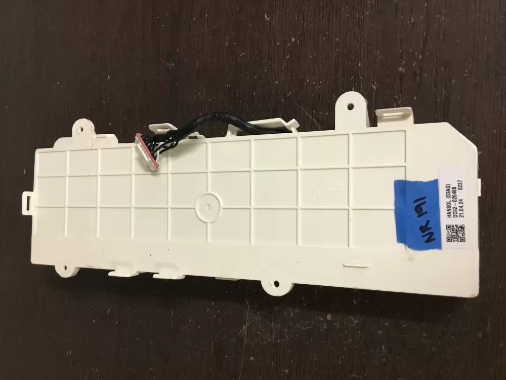 Samsung DC92-02648A Washer User Interface Control Board AZ17680 | NR191