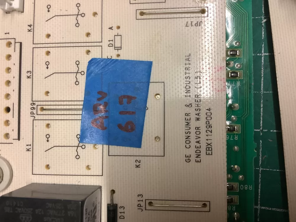 GE 175D5261G040 EBX1129P004 WH12X10614 Washer Control Board AZ204833 | ARV617