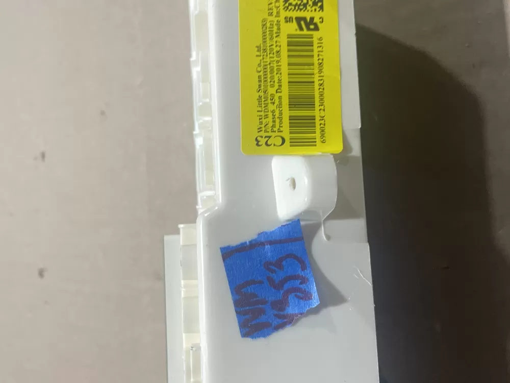 GE WH12X27293 17238100000283 Washer Control Board AZ70775 | Wmv378