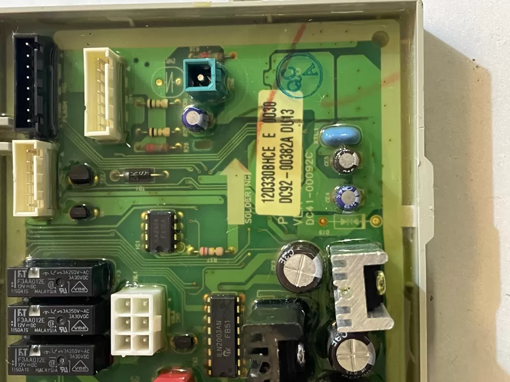 Samsung DC92 00382A DC41 00092C Dryer Control Board AZ146956  | KM2467