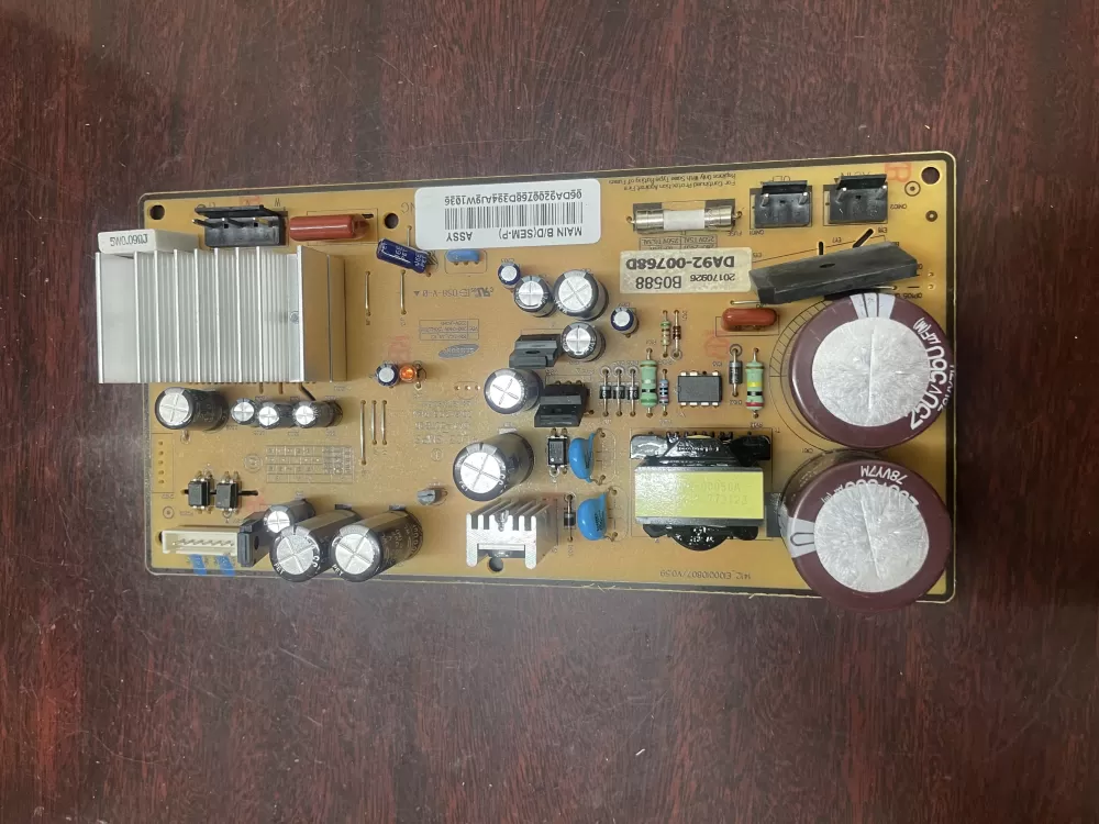 Samsung DA92-00768D Refrigerator Control Board Inverter