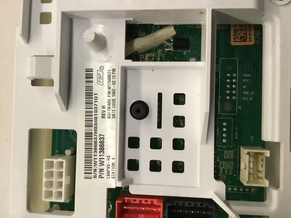 Whirlpool W11386637 W11417466 PS12745506 Washer Control Board AZ98461 | 1300