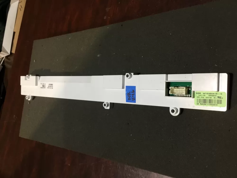 Whirlpool W10321837 Dishwasher Control Board Interface AZ88043 | NR1146