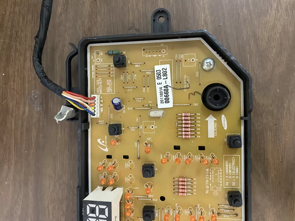 Samsung DC41 00174A Washer Control Board AZ40082 | BK1284