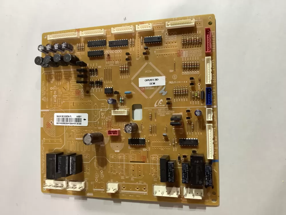 Samsung Refrigerator Main Control Board Part # DA92-00384H AZ183671 | ZC2706