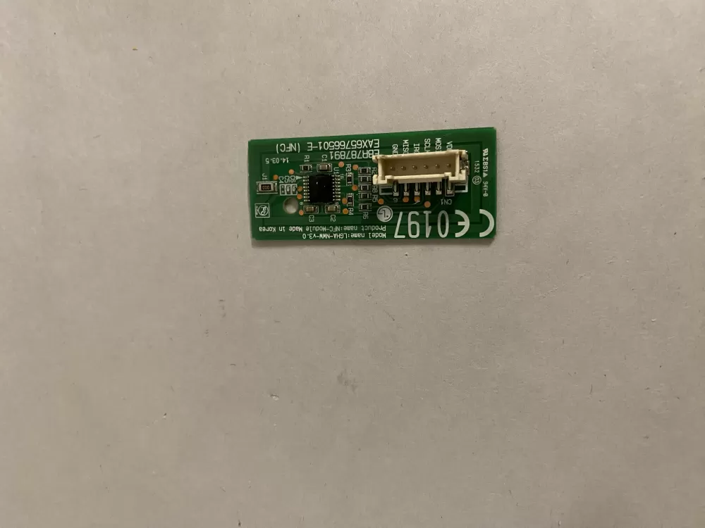 LG EBR80574938  AP6982795  EBR78789101 Washer User Interface Control Board