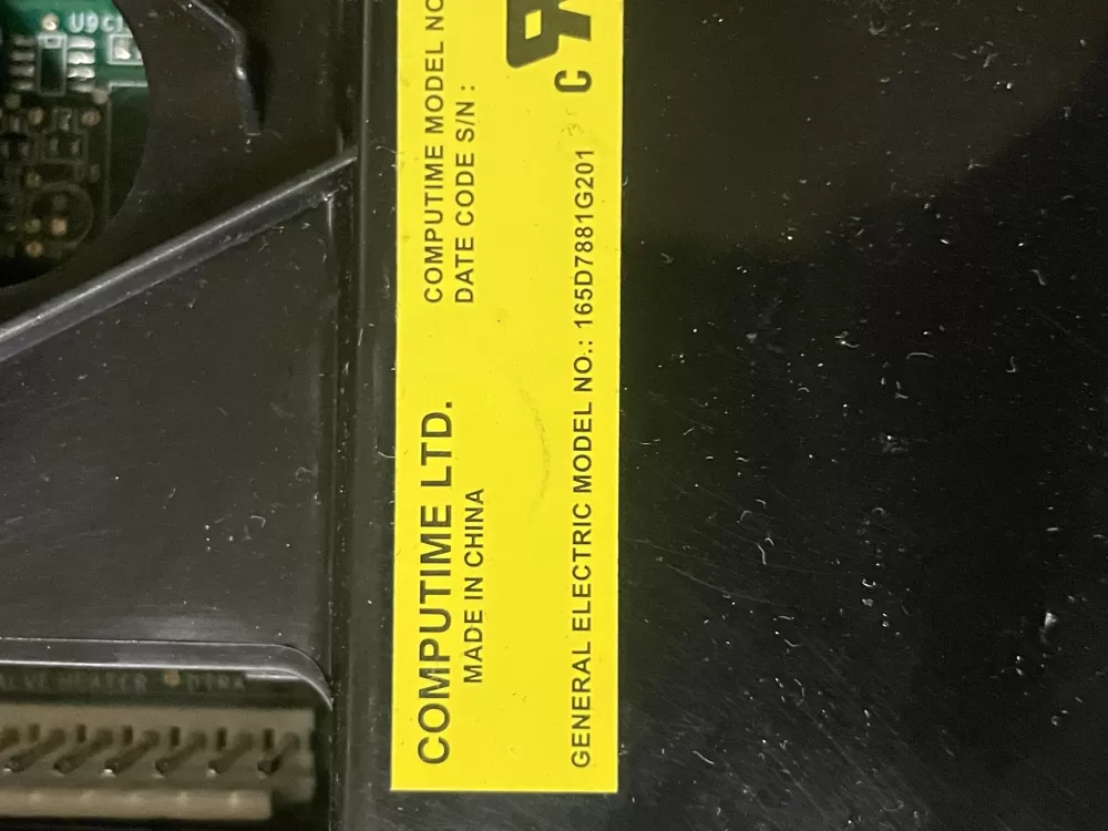 GE 165D7881G201A Dishwasher Control Board AZ39130 | Wm476