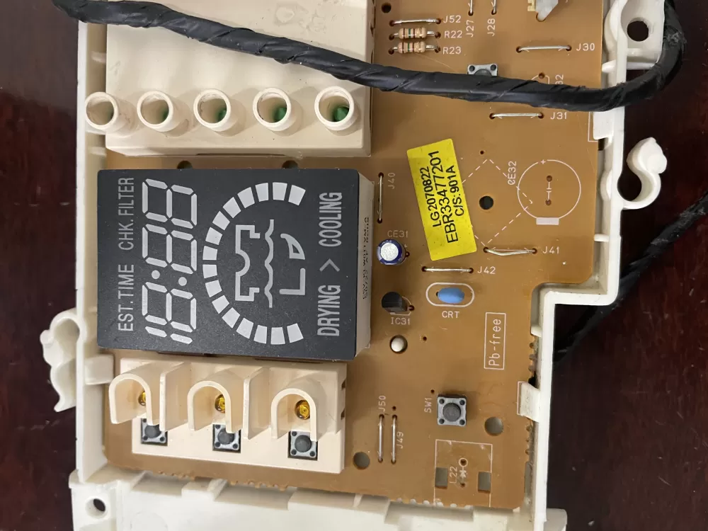 LG EAX32221201 EBR33477201 Dryer Control Board AZ36621 | KMV304