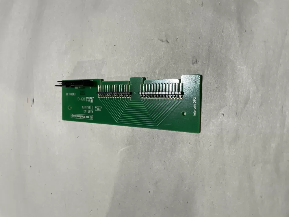 Whirlpool  KitchenAid 8531873 8531873R WP8531873 PS11746148 Dishwasher Control Board Interconnect