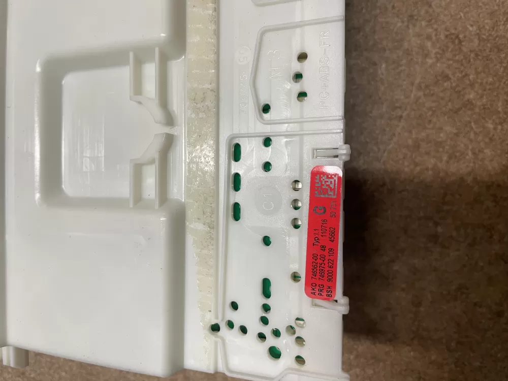 Bosch Siemens 746562 00 Dishwasher Control Board AZ3599 | KM1471