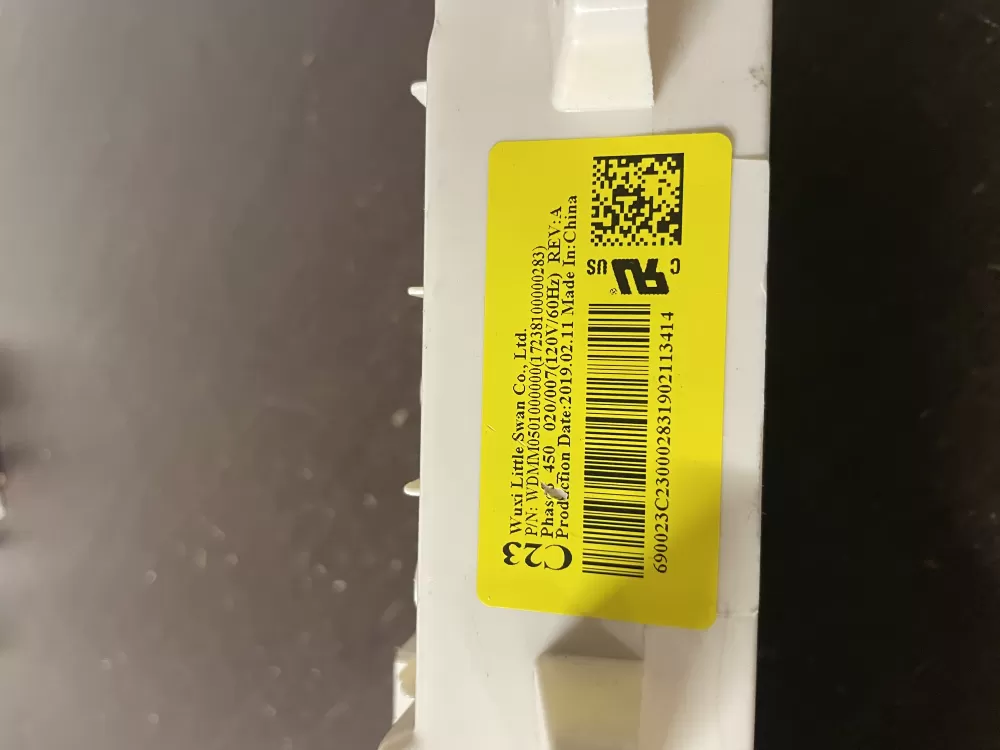 GE WH12X27293 17238100000283 Washer Control Board AZ46950 | Wm638