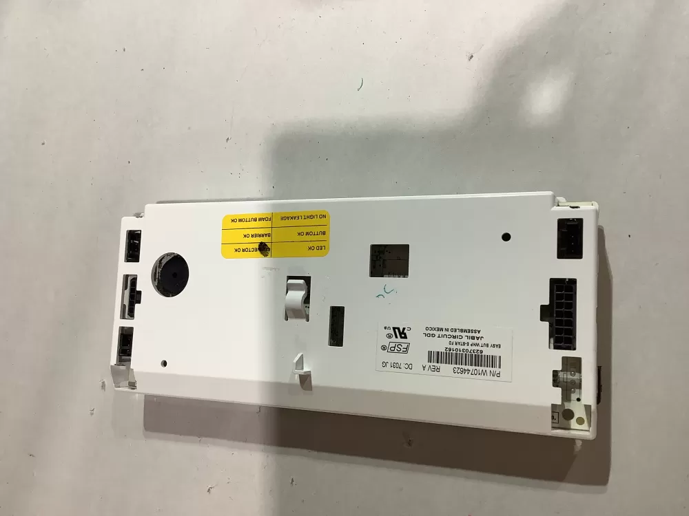 Whirlpool W10744623 Refrigerator Control Board Dispenser AZ183766 | ZC2711